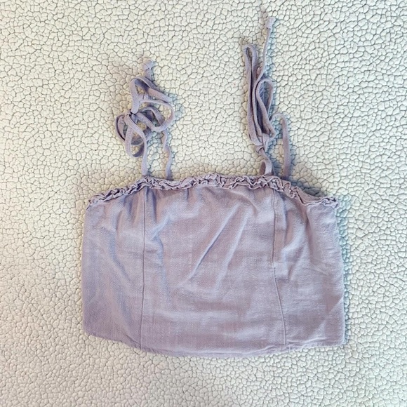 COPY - Ruffle Tie Top - Picture 2 of 4